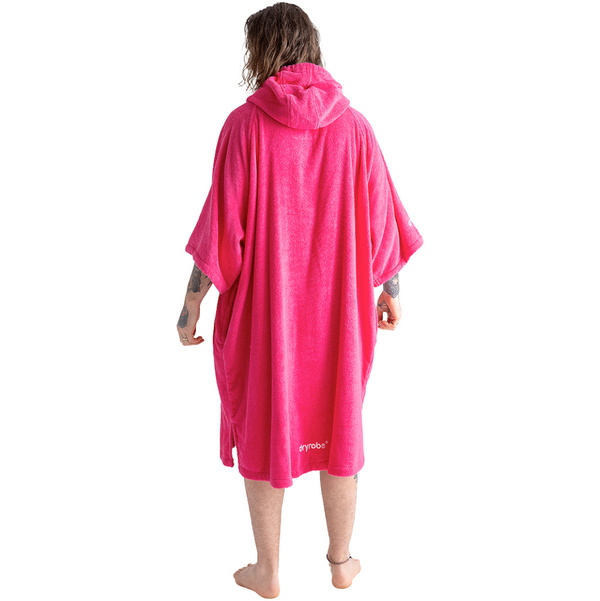 2026 Dryrobe Organic Towel Change Robe ORGANICTCRHP - Hot Pink